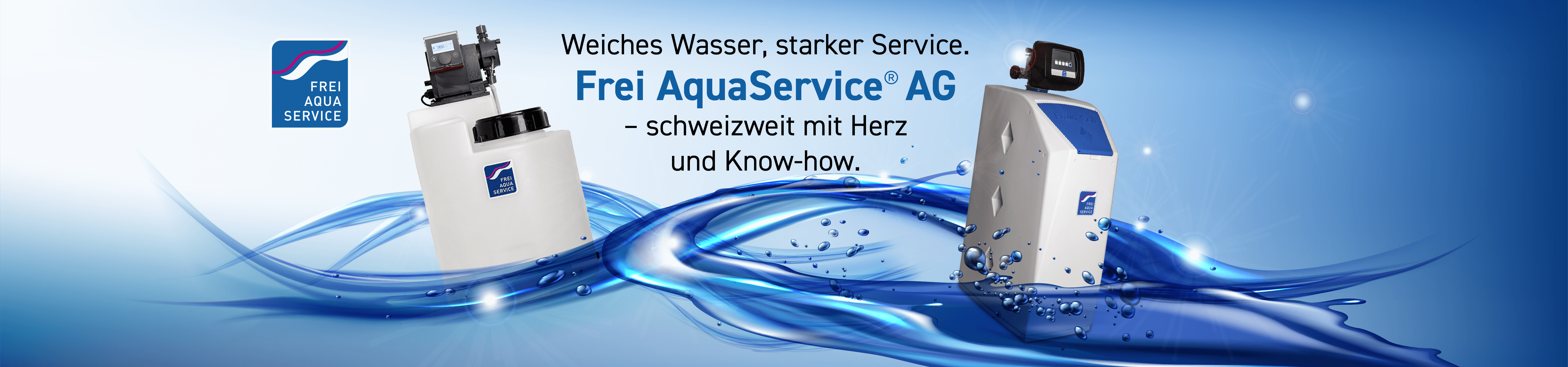 Frei Aqua Service AG -  Wasseraufbereitung für jeden Bedarf